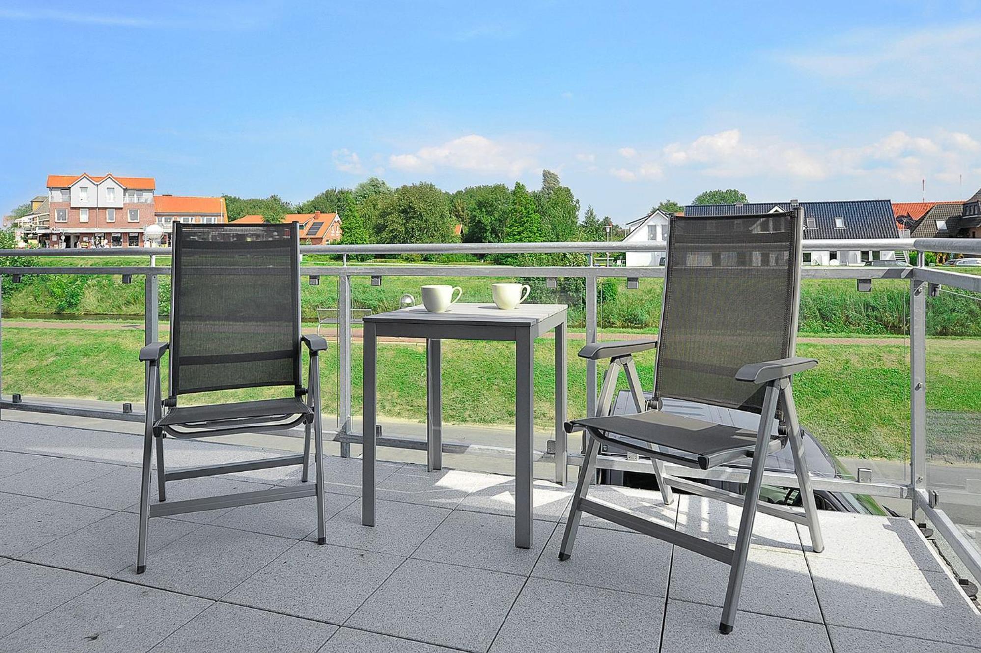 Besondere Aussicht - Ferienwohnung Deichblick Бензерзіль Екстер'єр фото